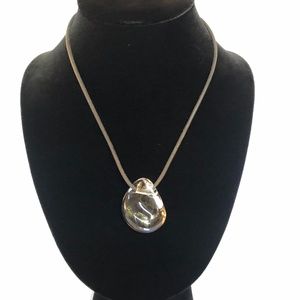 Minimalist Glass Pendant Necklace